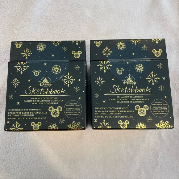 Disney Sketchbook engagement ornaments - Picture 6 of 6